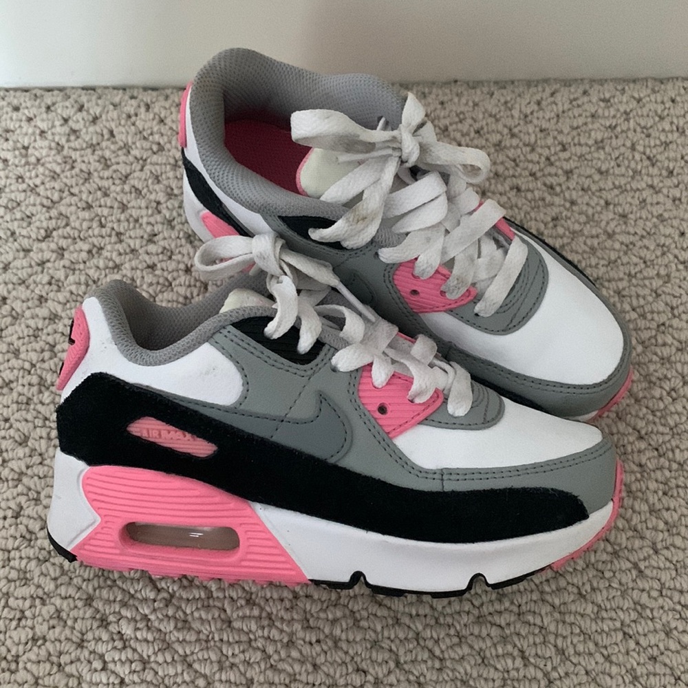 Girls pink/gray/white/black Air Max Sz13